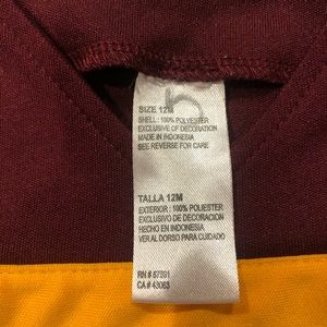 Arizona State University cheerleading dress.